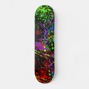 Färgplatta Mini Skateboard Bräda 18,5 Cm