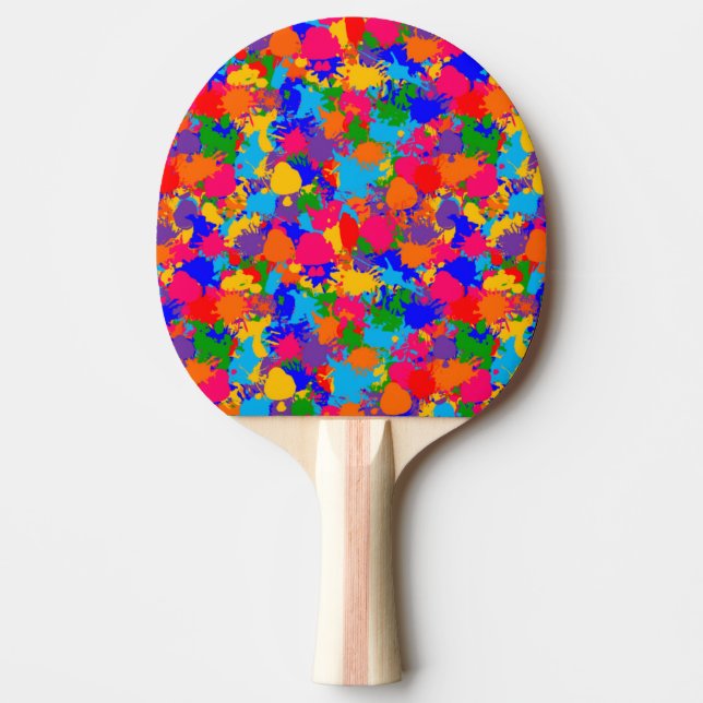 Färgplatta Pingisracket (Framsidan)