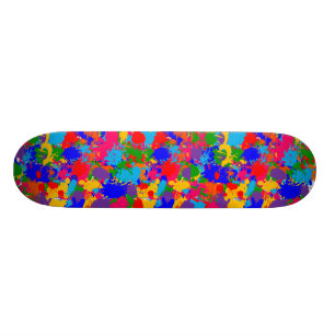 Färgplatta Skateboard Bräda 19,5 Cm
