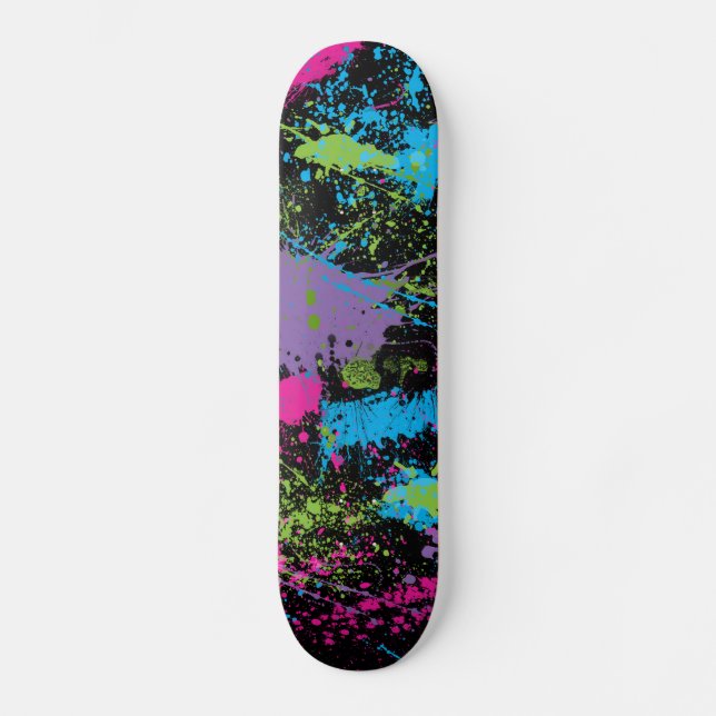 Färgplatta Skateboard Bräda 21,5 Cm (Framsida)