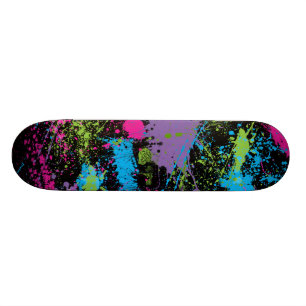 Färgplatta Skateboard Bräda 21,5 Cm