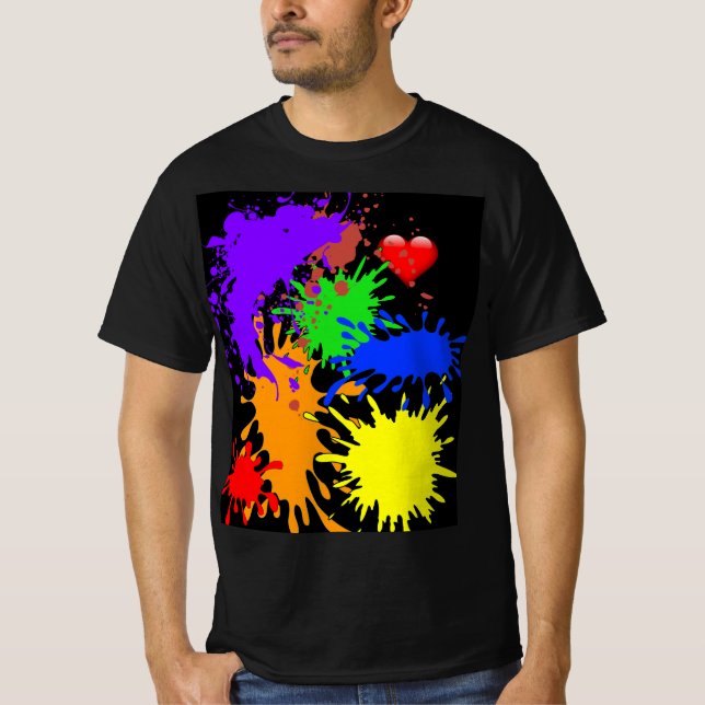 Färgplatta T Shirt (Framsida)