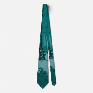 Färgplatteraren Party Gift med Teal Grönt - Tie Slips