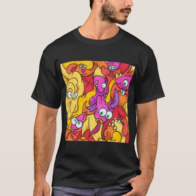 Färgplattor #27A T Shirt (Framsida)