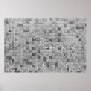 Färgplattor i Lissabon i stadsmiljö, en Poster