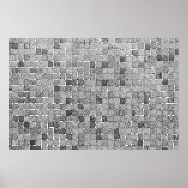 Färgplattor i Lissabon i stadsmiljö, en Poster (Framsidan)