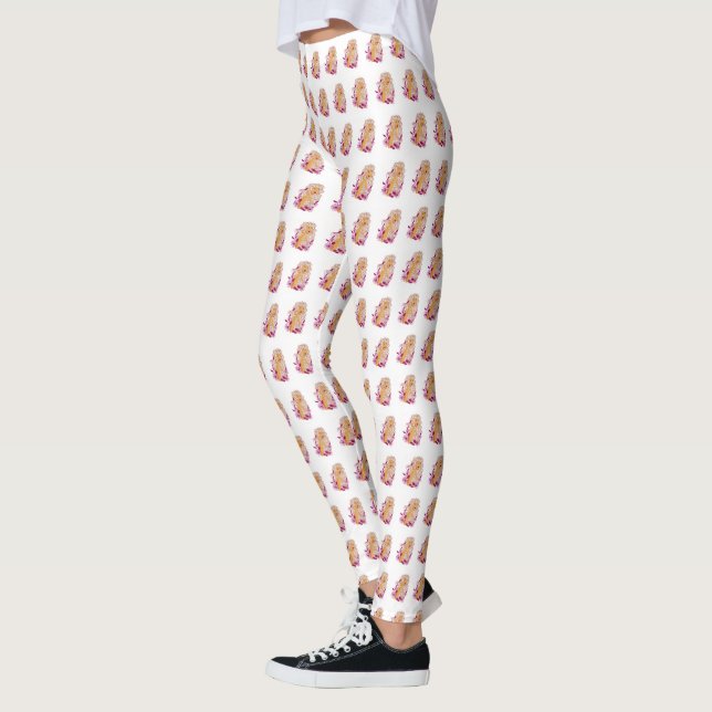 Färgpop: Modefrämjande byxstilar Leggings (Vänster)