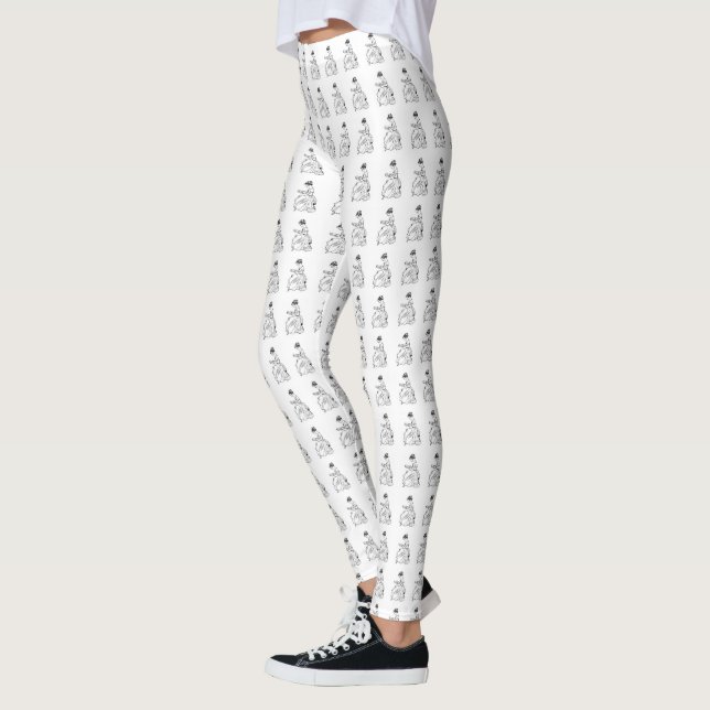 Färgpop: Modefrämjande byxstilar Leggings (Vänster)