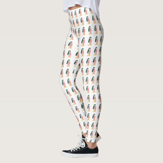 Färgpop: Modefrämjande byxstilar Leggings (Vänster)