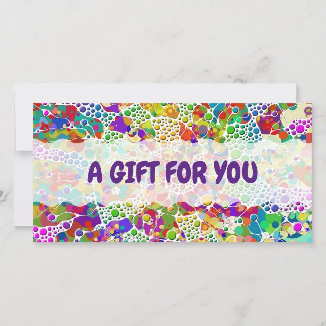 Färgprickar Spiral-handmålning 2 (Framsida)