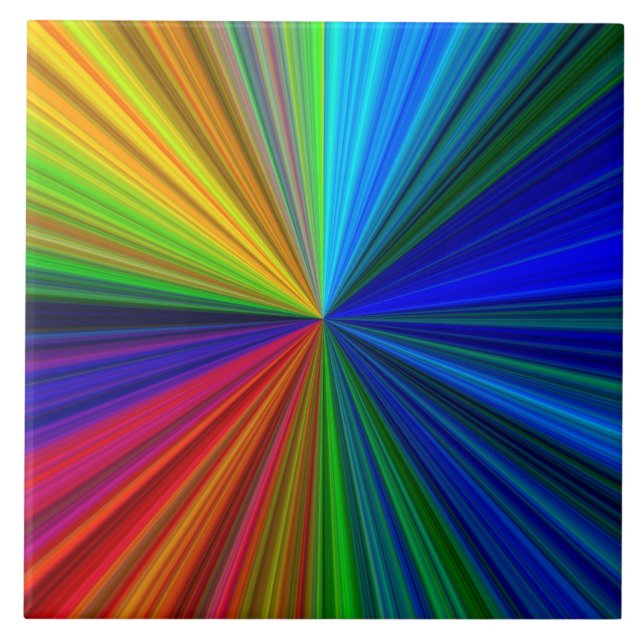 Färgprisma Kakelplatta (Framsidan)