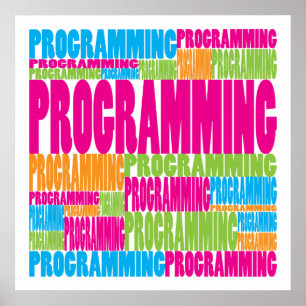 Färgprogrammering Poster