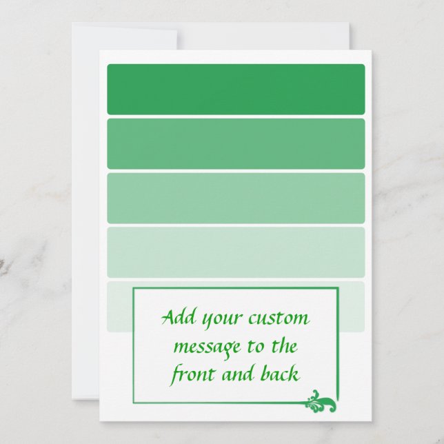 Färgprov för Bright Grönt (Framsida)