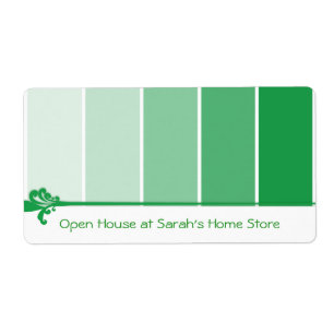 Färgprov för Bright Grönt Fraktsedel