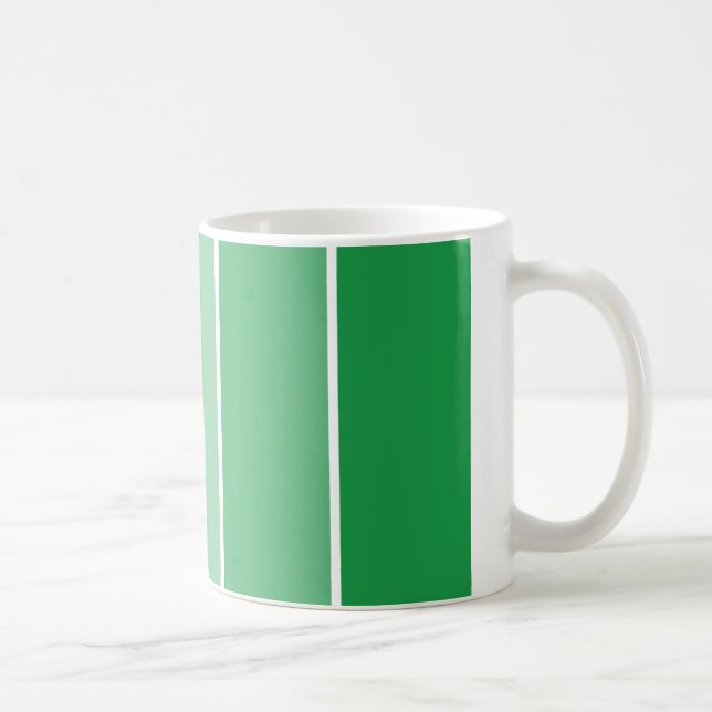 Färgprov för Bright Grönt Kaffemugg (Höger)