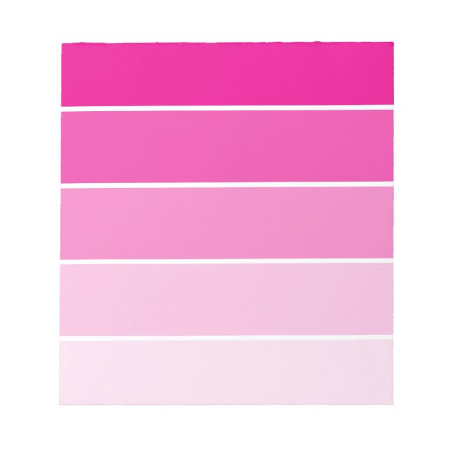 Färgprov för Bright Rosa Anteckningsblock (Framsida)