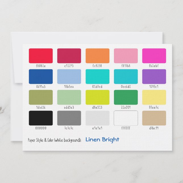 Färgprov Linen Bright (Framsida)