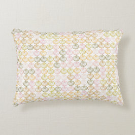 Färgpumpad pumpa mönster under hösten färg prydnadskudde