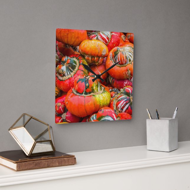 Färgpumpor Fyrkantig Klocka (Kontor)