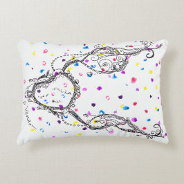 Färgpunkter Fantasy Necklace Prydnadskudde