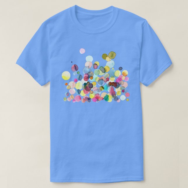 Färgpunkter för vattenfärger t shirt (Design framsida)