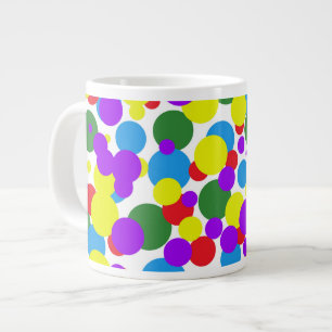 Färgpunkter Jumbo Mugg