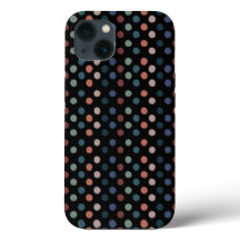 Färgpunkter på svart bakgrund