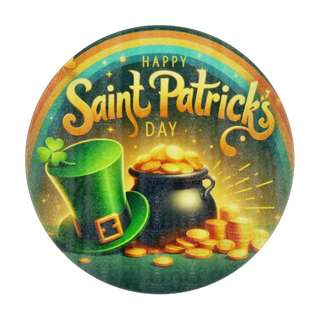 Färgregat guld Saint patrick's day (Framsidan)