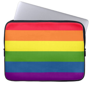 Färgregat Rand Firande Laptop Sleeve