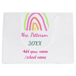 Färgregat rand lägger till lärare namn år