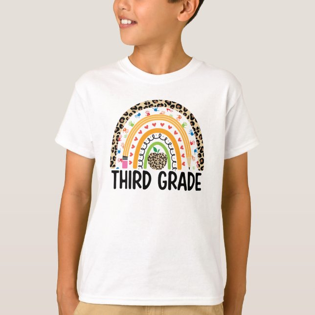 Färgregat Tredje Klass T-Shirt (Framsida)