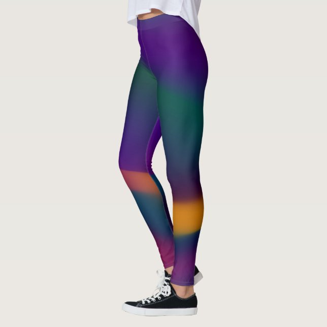 Färgregnbåge Leggings (Vänster)
