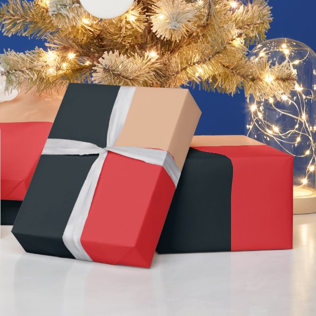 Färgrektangel och kvadrater mönster presentpapper (Helgdagar)