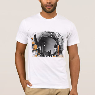 Färgrik 3D Digital Art T-Shirt Perfekt Passform