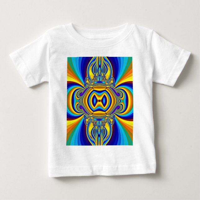 Färgrik Abstrakt Bakgrund-14334 T Shirt (Framsida)
