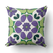 Färgrik Abstrakt Blommig Design