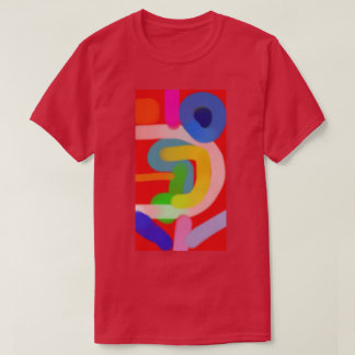 Färgrik Abstrakt Konst 15 T Shirt