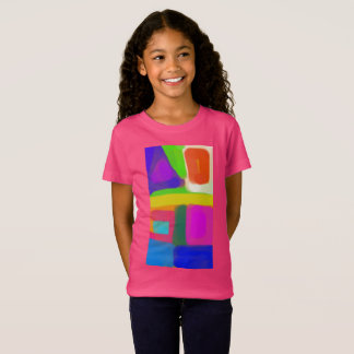 Färgrik Abstrakt Konst 16 T Shirt