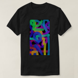 Färgrik Abstrakt Konst 17 T Shirt