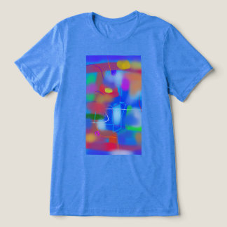 Färgrik Abstrakt Konst 6 T Shirt