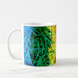 Färgrik Abstrakt konst Kaffemugg