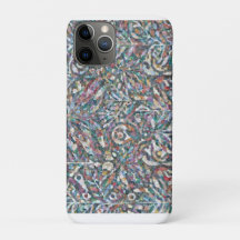Färgrik Abstrakt Mosaik Mönster Fodral