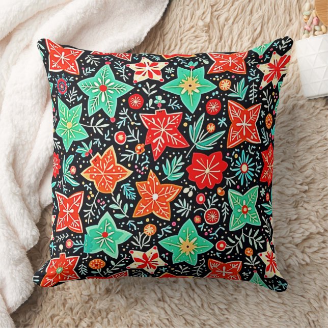 Färgrik Abstrakt Semestral Design Kudde (Filt)