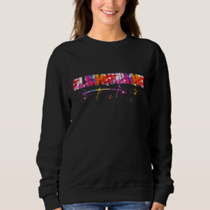 Färgrik Albuquerque-bokstav  Watercolor Albuqu T Shirt