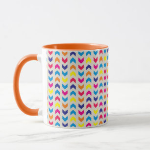 Färgrik Aztec sparre Mugg