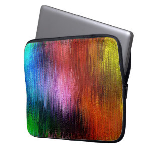 Färgrik bakgrundsmönster laptop fodral