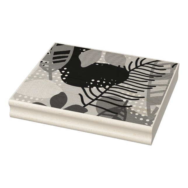 Färgrik blommabakgrund stämpel (Stämpel)