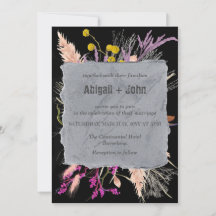 Färgrik blomster svart bakgrund klassisk kant