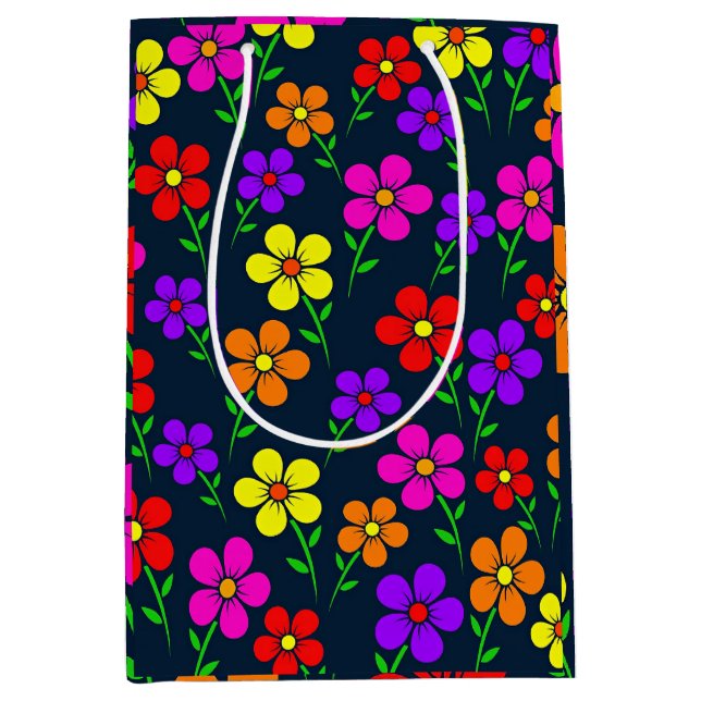 Färgrik blomsterdesign (Framsidan)
