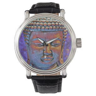 Färgrik Buddha-klocka Armbandsur
